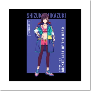 Zom 100 Bucket List of the Dead - Shizuka Mikazuki Posters and Art